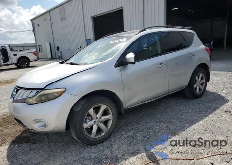 2009 Nissan Murano S z USA, uszkodzony, nr VIN JN8AZ18U99W031236